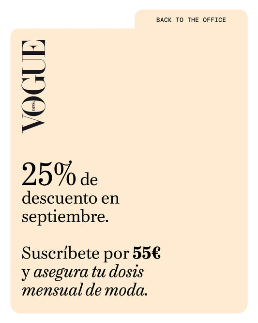 VOGUE - SUSCRIPCIÓN HOME DELIVERY BACK TO OFFICE
